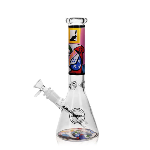 Arsenal Mandala Lady Glass Bong