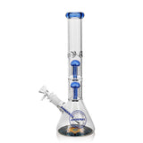 Arsenal Double-Perc Glass Bongs