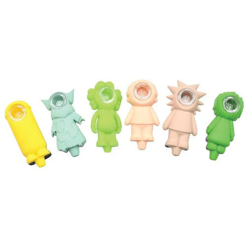 Arsenal Character Silicone Hand Pipe