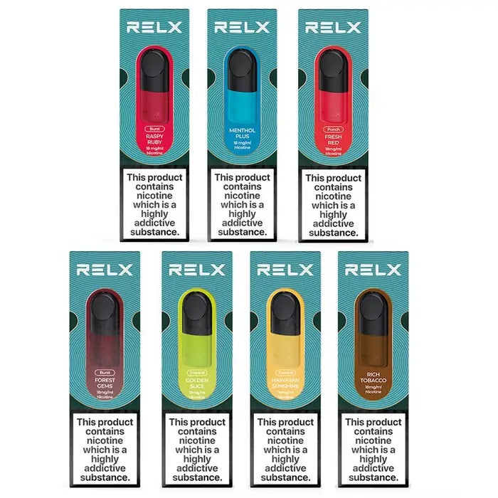 relx single pod Relx Pod Rich Tobacco RELX Infinity Pod Relx single Pod