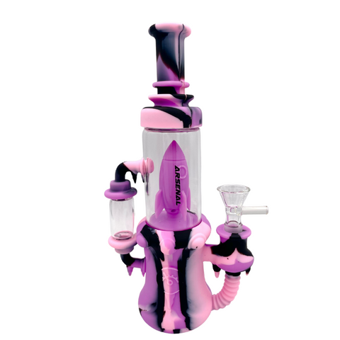 Arsenal Rocket Launcher Silicone Bong