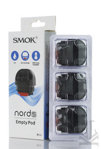 Smok Nord 5 Empty Replacement Pod 3pk