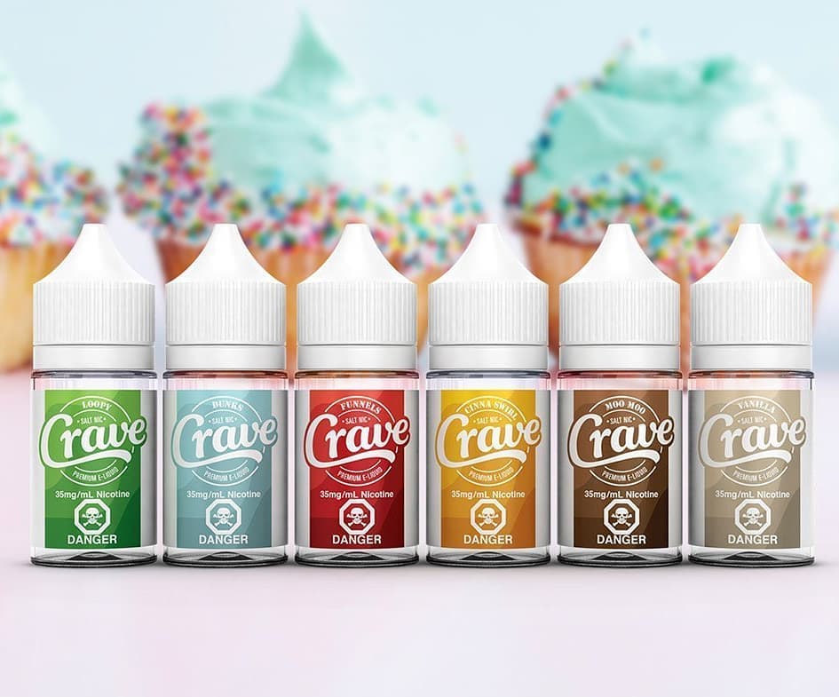 crave vape juice SALT NIC – Royal Available Flavors::Tobacco Adult Vape Product BANG Vape 20000 Puffs