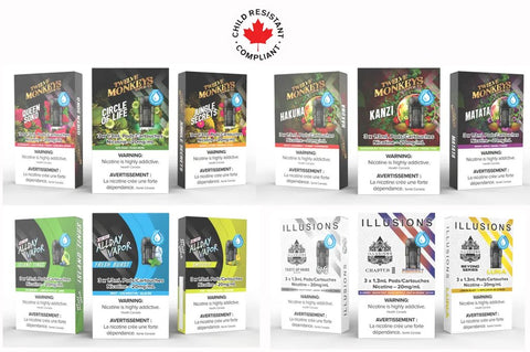 NIKKI PODS - $5.00 ON SALE (BUY 3 GET 1 FREE)