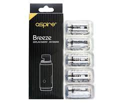ASPIRE BREEZE COILS (5 PACK)