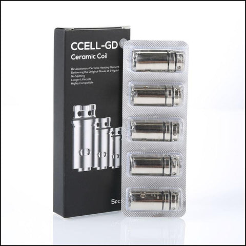 Vaporesso cCell-GD SS 0.5 ohms DLT Coils (Fits Guardian & Target Mini) 5/pk