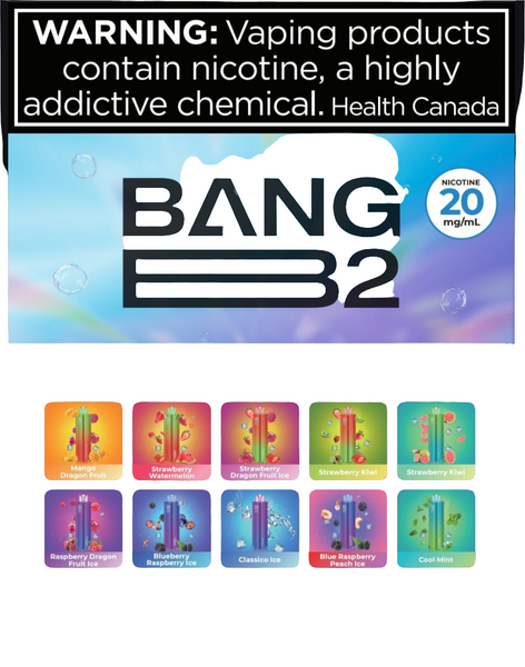 BANG B2 6000 PUFF DISPOSABLE Royal Vape BANG B2 6000 PUFF DISPOSABLE Royal Vape
