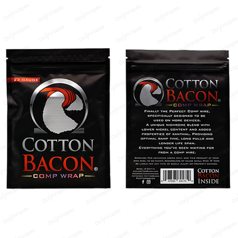 Cotton Bacon Comp Wrap - 22 Gauge
