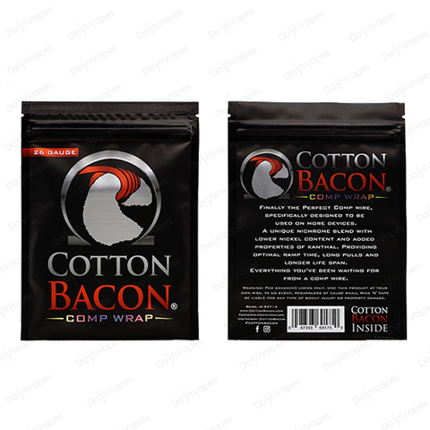 Cotton Bacon Comp Wrap - 26 Gauge