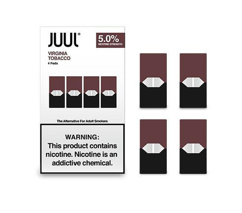 JUUL Pods - Menthol / Virginia Tobacco