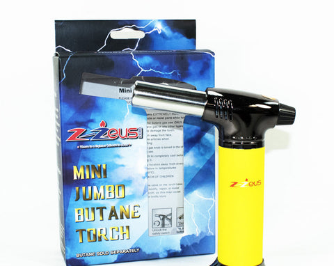 Z-Zeus Zero Mini Jumbo Adjustable Single Flame Butane Torch Lighter