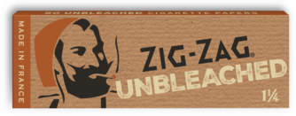 Zig-Zag Unbleached 1 1/4 Papers - Natural Fiber Papers